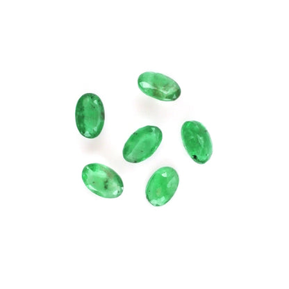 Natural Russian Emerald Calibrated Ovals | 3x5mm & 4x6mm