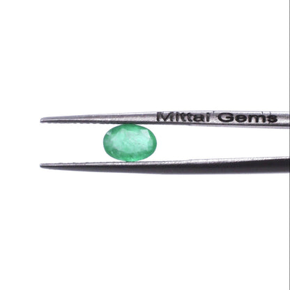Natural Zambian Emerald Calibrated Ovals | 3x5mm & 4x6mm