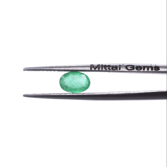 Natural Zambian Emerald Calibrated Ovals | 3x5mm & 4x6mm