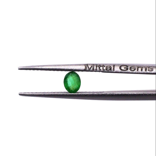 Natural Zambian Emerald Calibrated Ovals | 3x4mm & 4x5mm