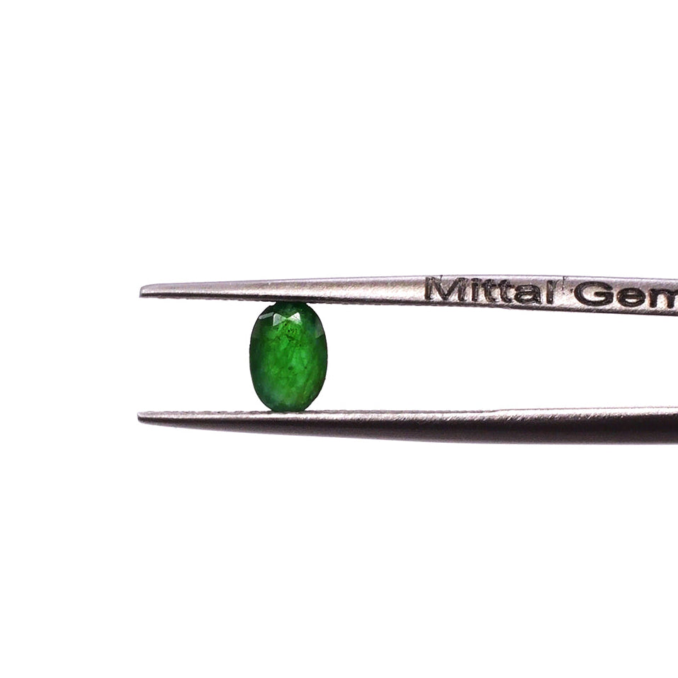 Natural Zambian Emerald Calibrated Ovals | 3x5mm & 4x6mm