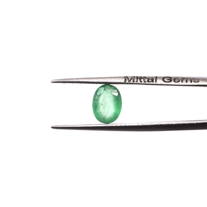 Natural Zambian Emerald Calibrated Ovals | 5x7mm & 6x8mm