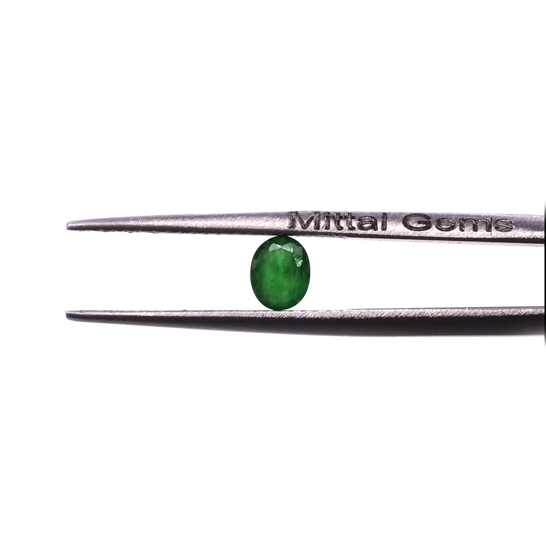 Natural Zambian Emerald Calibrated Ovals | 3x4mm & 4x5mm