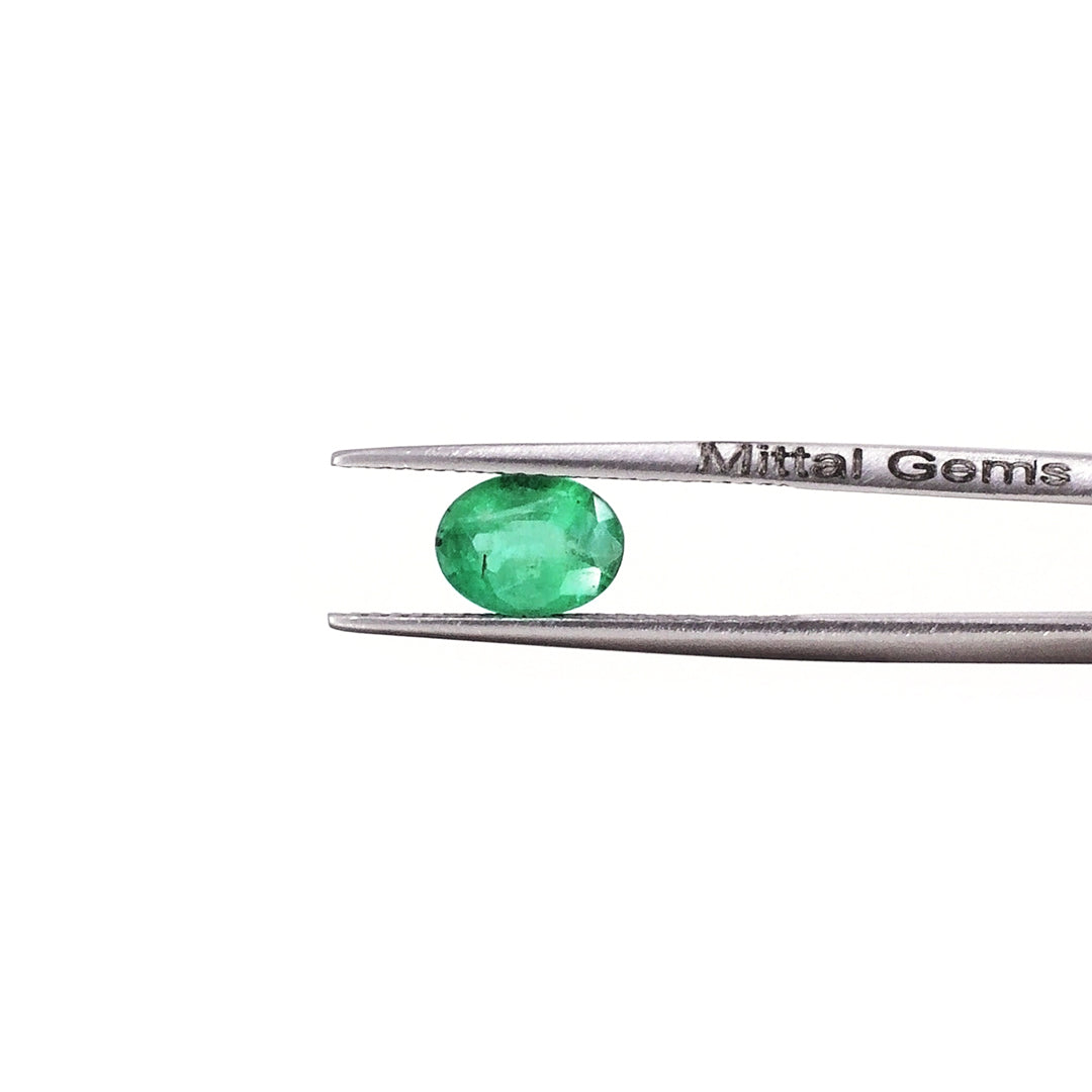 Natural Zambian Emerald Calibrated Ovals | 5x7mm & 6x8mm