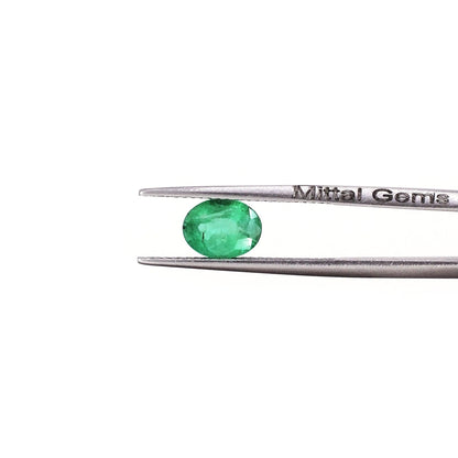 Natural Zambian Emerald Calibrated Ovals | 5x7mm & 6x8mm