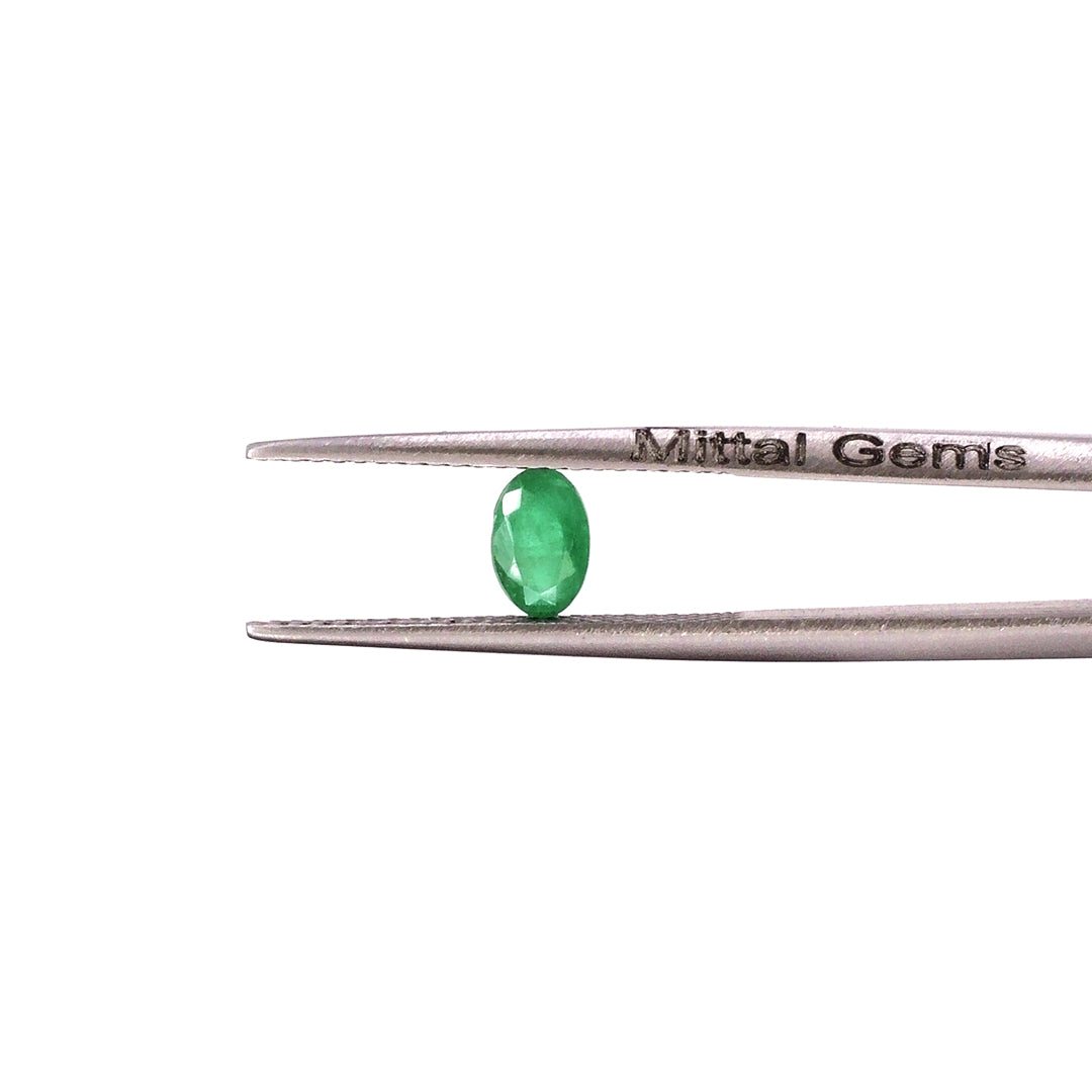 Natural Zambian Emerald Calibrated Ovals | 3x5mm & 4x6mm