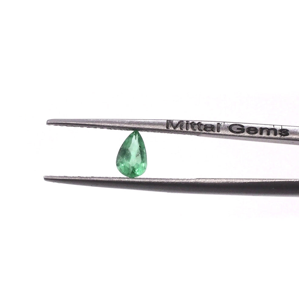 Natural Zambian Emerald Calibrated Pears | 5x7mm & 6x8mm