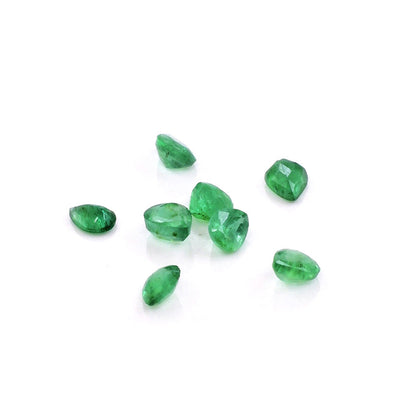Natural Zambian Emerald Calibrated Pears | 5x6mm & 6x7mm