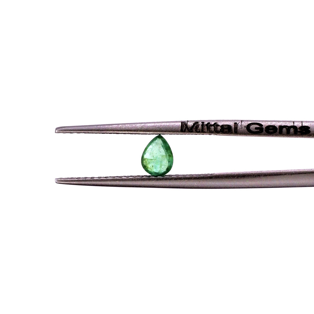 Natural Zambian Emerald Calibrated Pears | 3x4mm & 4x5mm