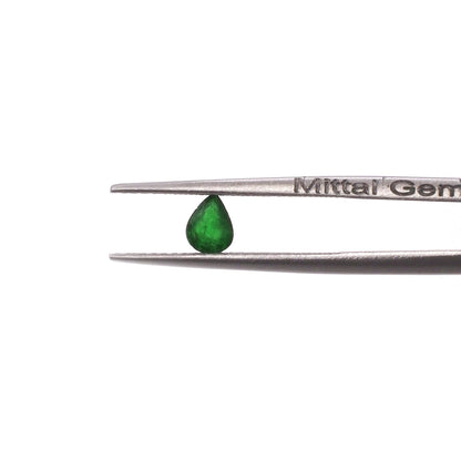 Natural Zambian Emerald Calibrated Pears | 5x7mm & 6x8mm