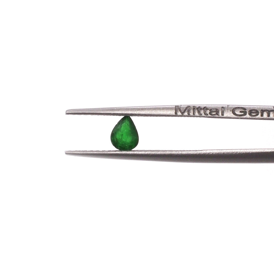 Natural Zambian Emerald Calibrated Pears | 3x5mm & 4x6mm