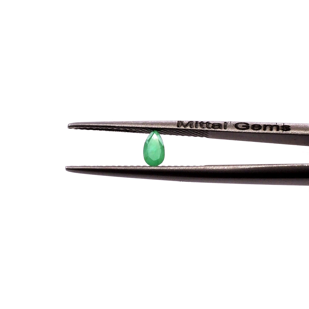 Natural Zambian Emerald Calibrated Pears | 3x5mm & 4x6mm