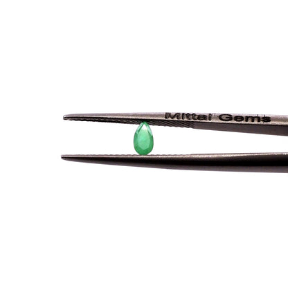 Natural Zambian Emerald Calibrated Pears | 3x5mm & 4x6mm