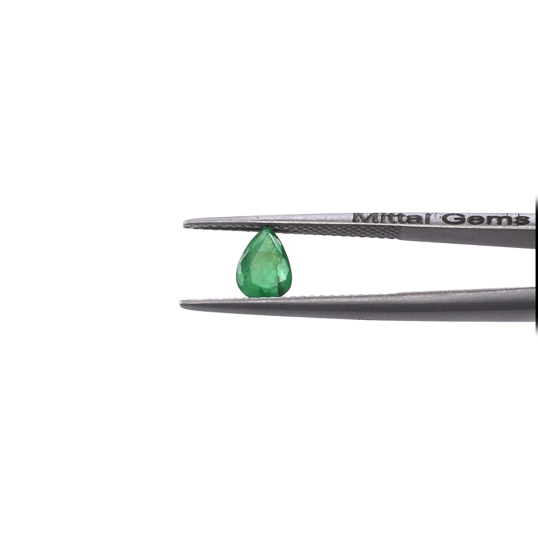 Natural Zambian Emerald Calibrated Pears | 5x7mm & 6x8mm