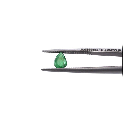 Natural Zambian Emerald Calibrated Pears | 5x7mm & 6x8mm