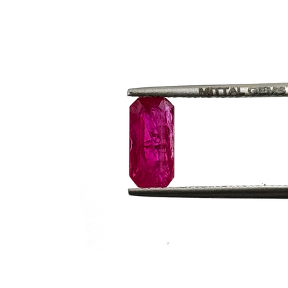 Untreated Mozambique Ruby 1.80cts