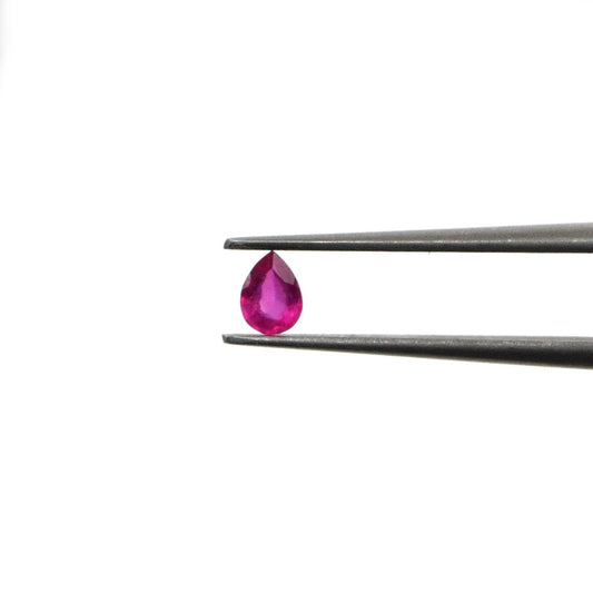Natural Bangkok Ruby Calibrated Pears | 2x3mm & 2.5x3.5mm