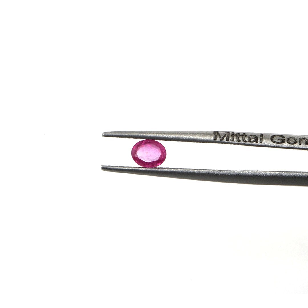 Natural Mozambique Ruby Calibrated Ovals | 5x6mm & 6x7mm