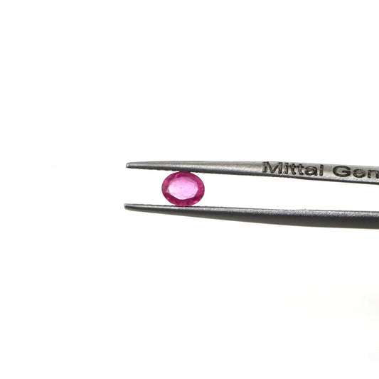 Natural Mozambique Ruby Calibrated Ovals | 5x6mm & 6x7mm