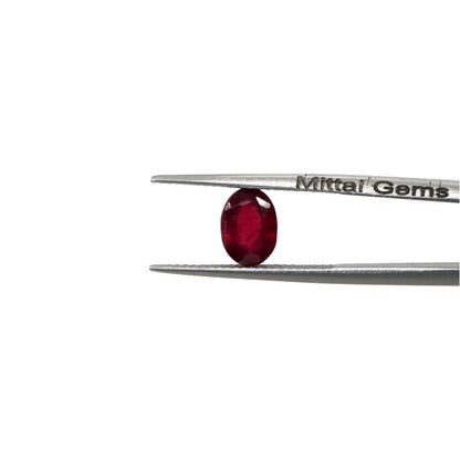 Natural Bangkok Ruby Calibrated Ovals | 5x7mm & 6x8mm