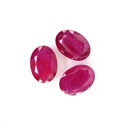Natural Bangkok Ruby Calibrated Ovals | 11x16mm & 13x18mm