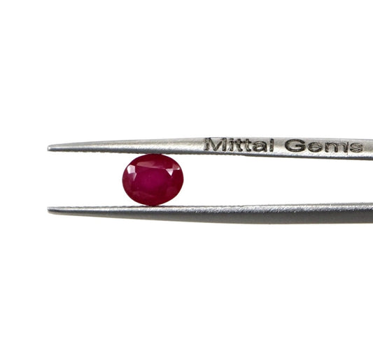 Natural Bangkok Ruby Calibrated Ovals | 5x6mm & 6x7mm