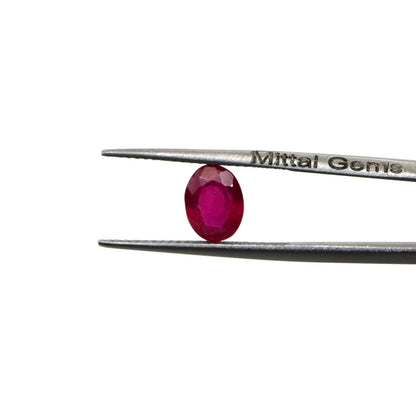 Natural Bangkok Ruby Calibrated Ovals | 5x7mm & 6x8mm