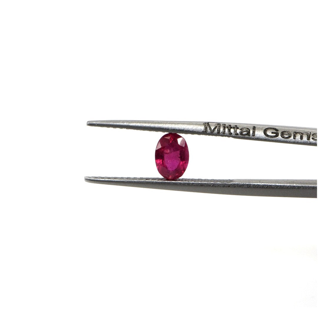 Natural Bangkok Ruby Calibrated Ovals | 3x5mm & 4x6mm