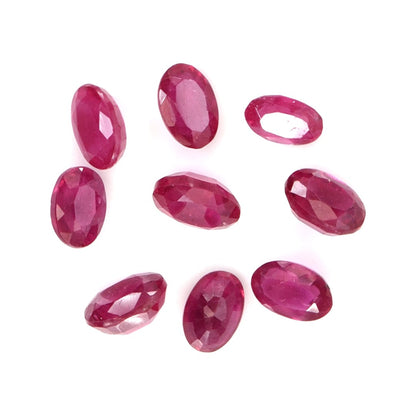 Natural Bangkok Ruby Calibrated Ovals | 3x5mm & 4x6mm