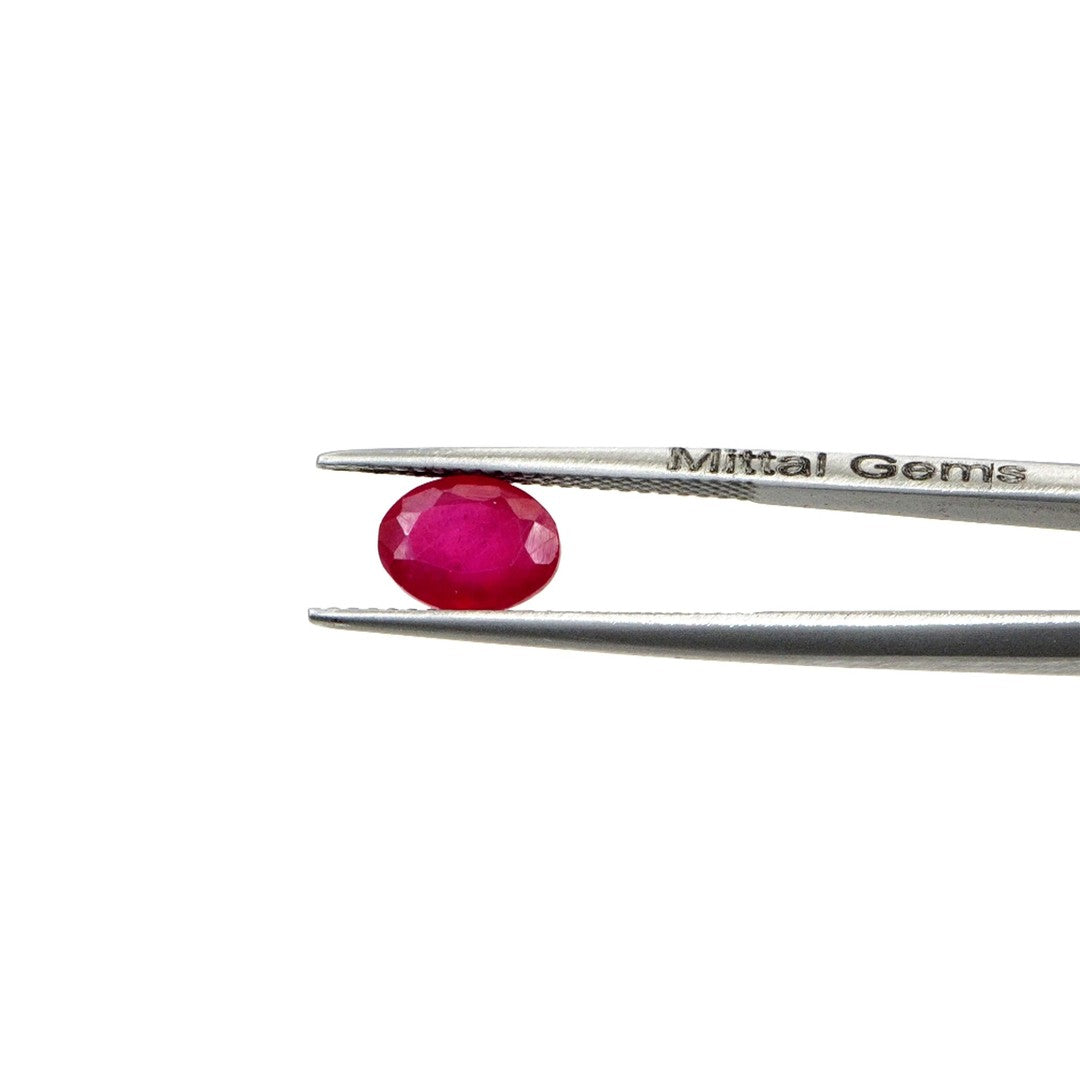 Natural Bangkok Ruby Calibrated Ovals | 5x7mm & 6x8mm