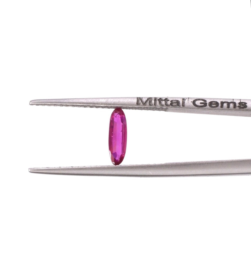 Natural Bangkok Ruby Calibrated Long Ovals | 8x2.5mm & 10x4.5mm
