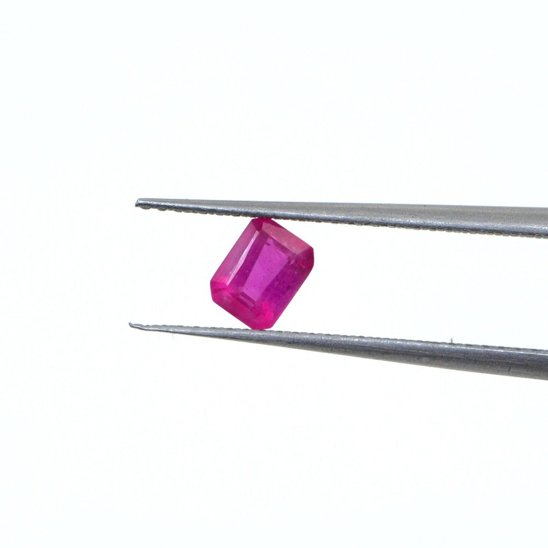 Natural Bangkok Ruby Calibrated Octagons | 3x4mm & 4x5mm