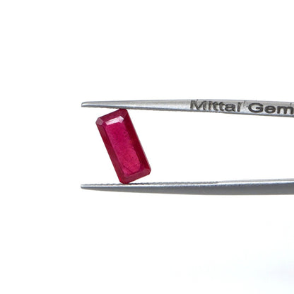 Natural Bangkok Ruby Calibrated Octagons | 5x10mm & 6x12mm