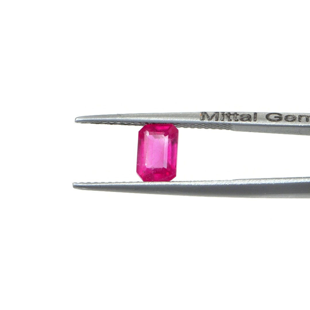 Natural Bangkok Ruby Calibrated Octagons | 5x7mm & 6x8mm