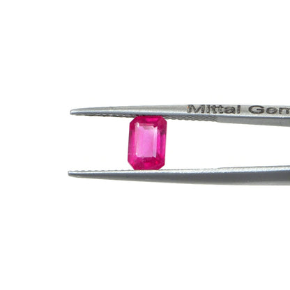 Natural Bangkok Ruby Calibrated Octagons | 5x7mm & 6x8mm