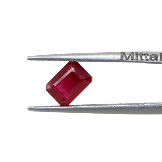 Natural Bangkok Ruby Calibrated Octagons | 5x7mm & 6x8mm