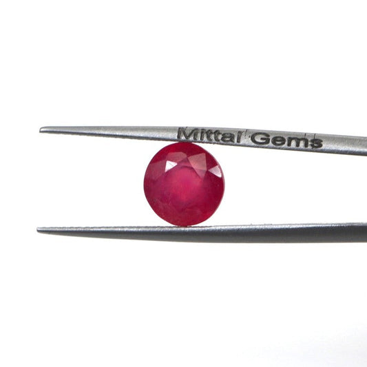 Natural Bangkok Ruby Calibrated Rounds | 8mm & 9mm