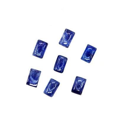 Natural Bangkok Blue Sapphire Calibrated Cabochon Octagons | 3x5mm & 4x6mm