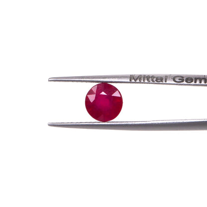 Natural Bangkok Ruby Calibrated Rounds | 6mm & 7mm