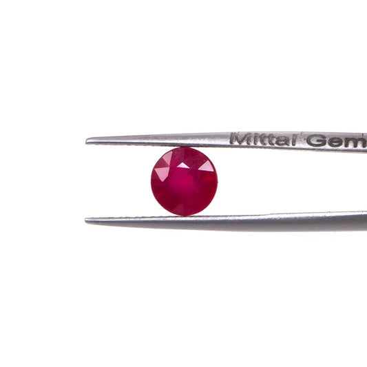 Natural Bangkok Ruby Calibrated Rounds | 6mm & 7mm
