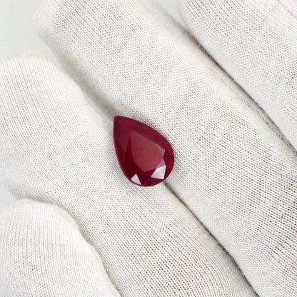 Natural Bangkok Ruby Pear | 28.53cts