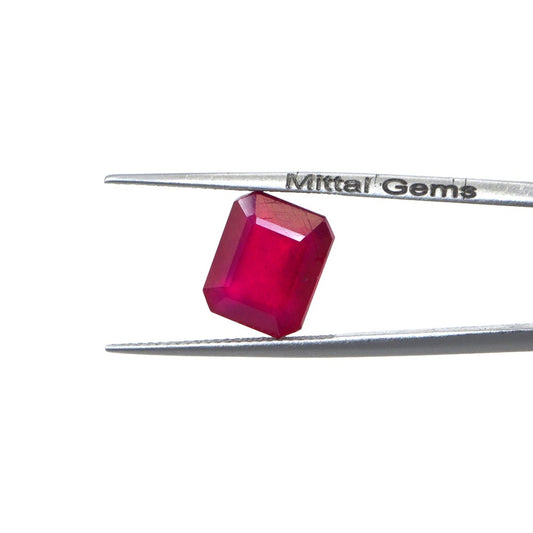 Natural Bangkok Ruby Calibrated Octagons | 9x11mm & 10x12mm