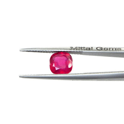 Natural Bangkok Ruby Calibrated Cushions | 8mm & 9mm