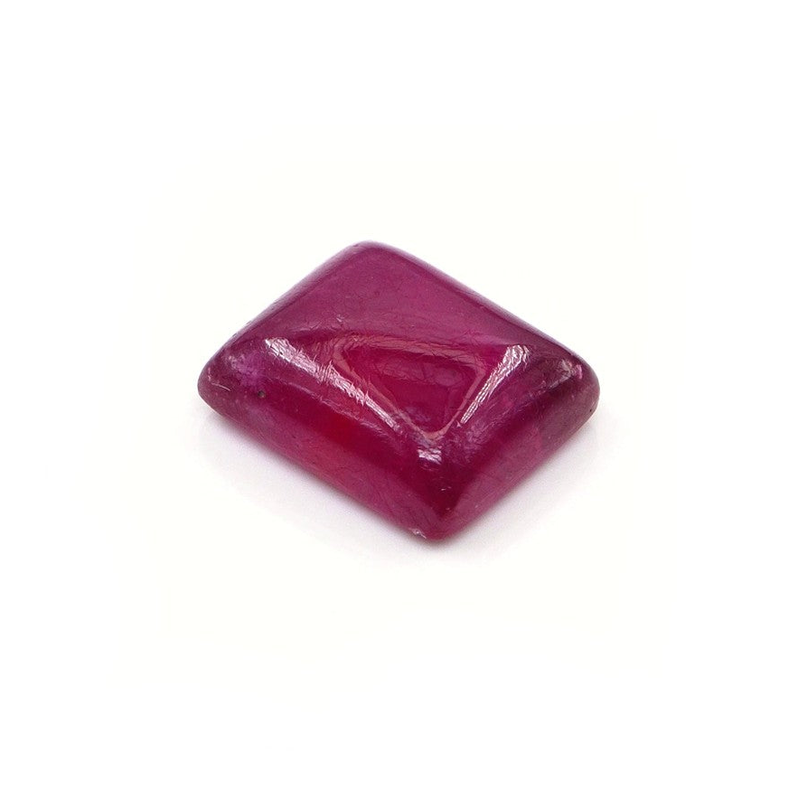 Natural Bangkok Ruby Cabochon Long Cushions | 8.9cts