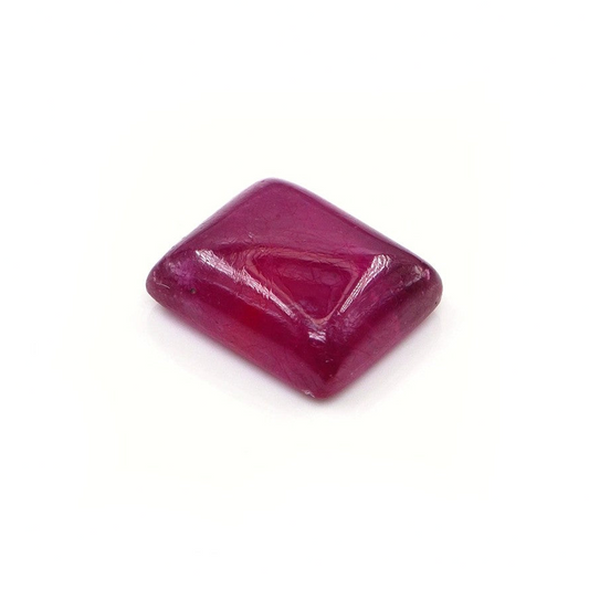 Natural Bangkok Ruby Cabochon Long Cushions | 8.9cts