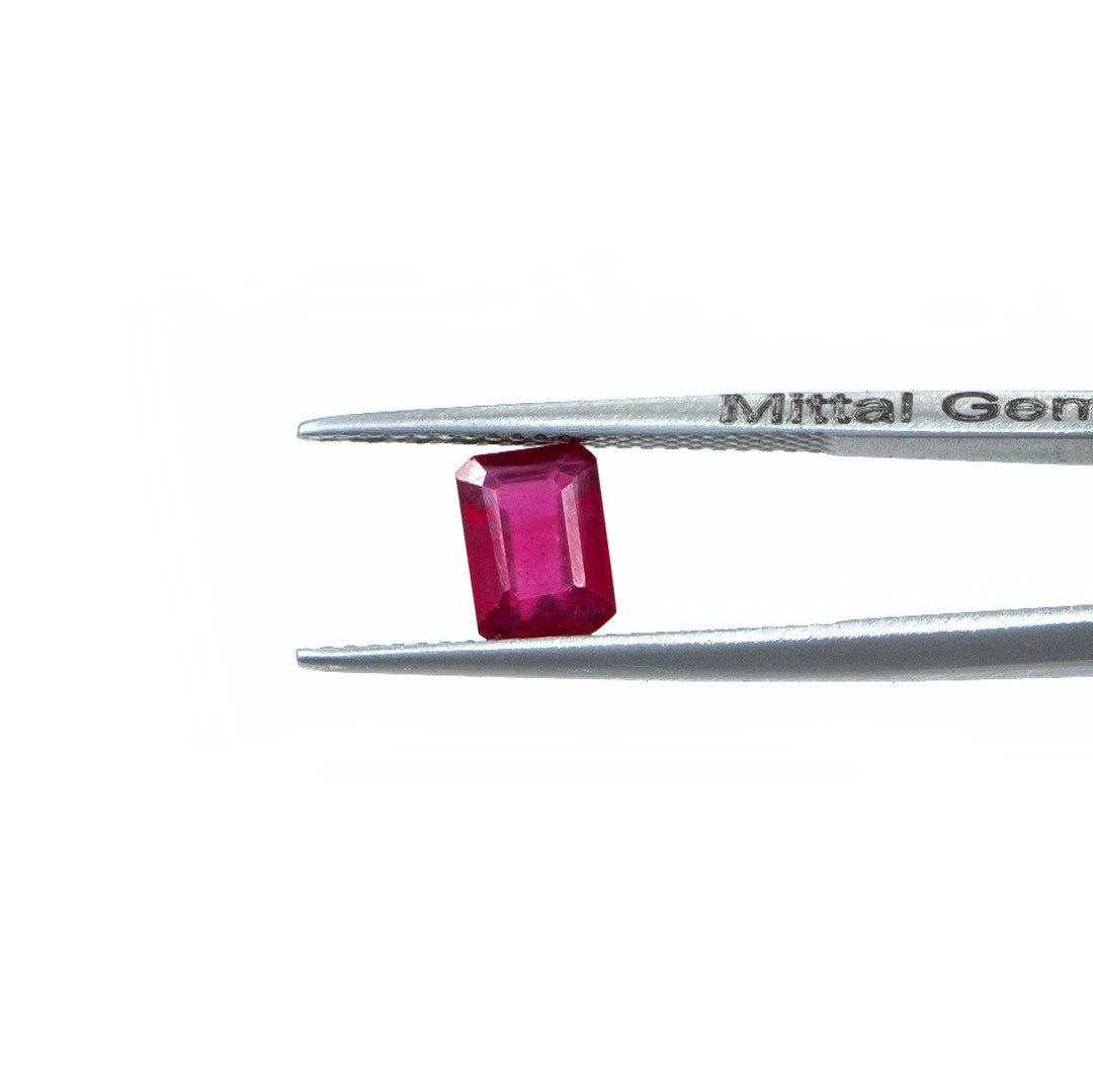 Natural Bangkok Ruby Calibrated Octagons | 5x7mm & 6x8mm