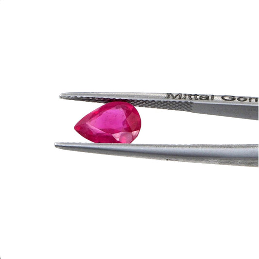 Natural Bangkok Ruby Calibrated Pears | 8x11mm & 9x12mm