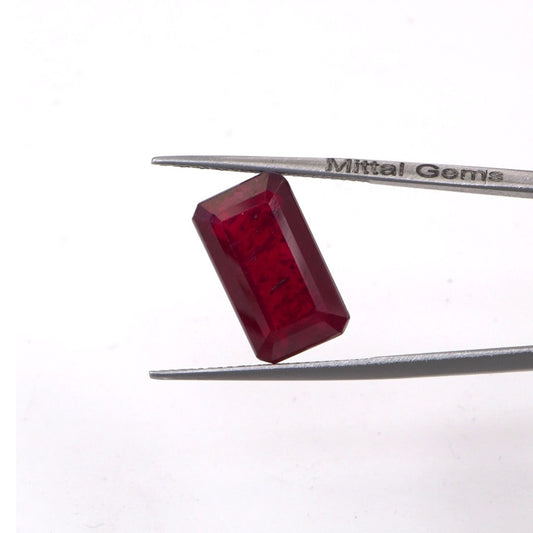 Natural Bangkok Ruby Octagon | 12.04cts