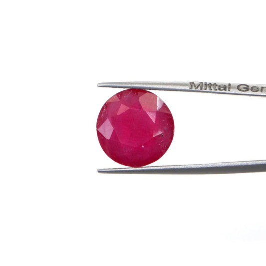 Natural Bangkok Ruby Calibrated Rounds | 14mm & 15mm