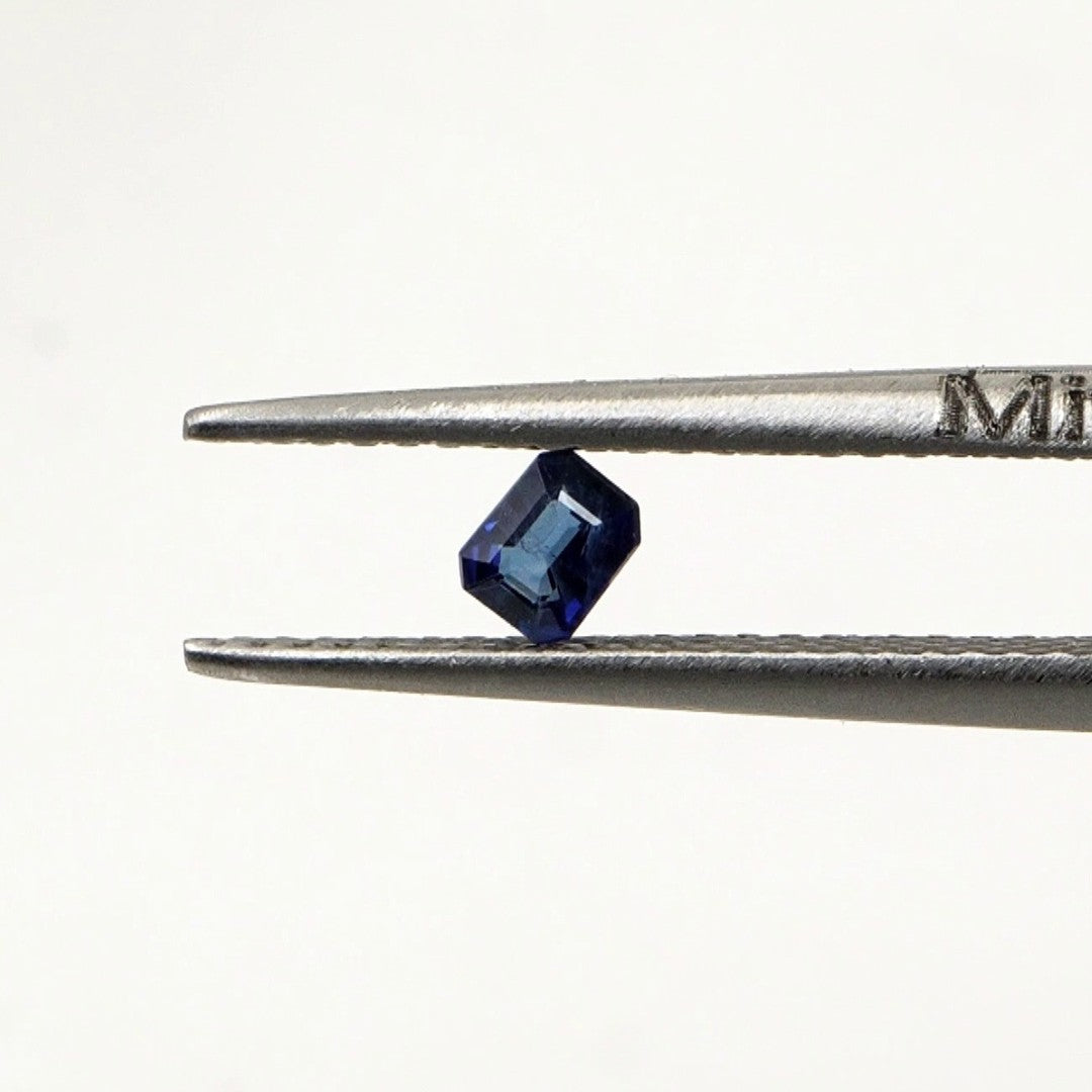 Natural Untreated Blue Sapphire Calibrated Octagons | 3x5mm & 4x6mm